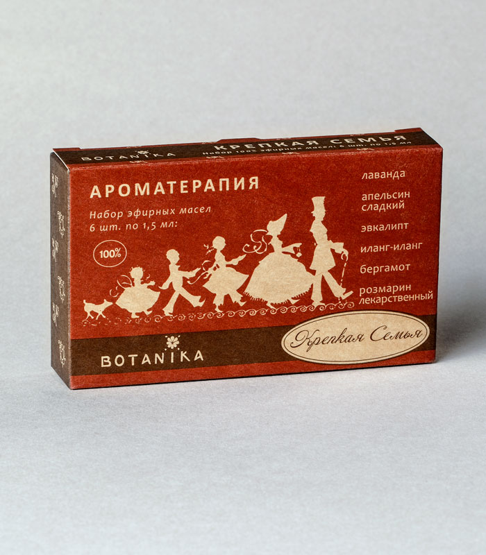 Набор 100% эфирных масел Ботаника 