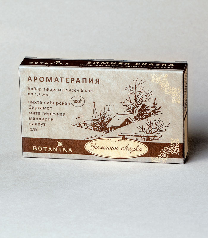 Набор 100% эфирных масел Ботаника 