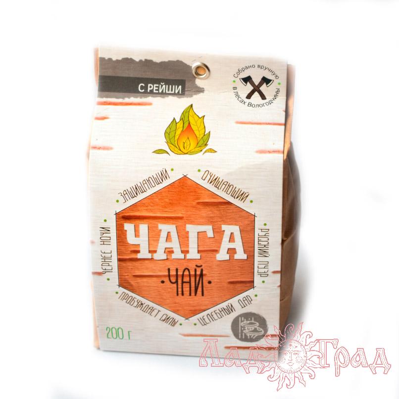 Чага-чай с рейши, 200 гр