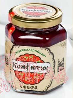 Конфитюр из клюквы, 200 мл, стекло