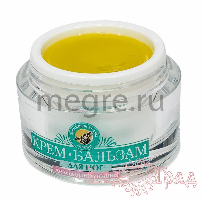 Крем-бальзам ДЛЯ НОГ дезодорирующий MEGRE, 30 мл