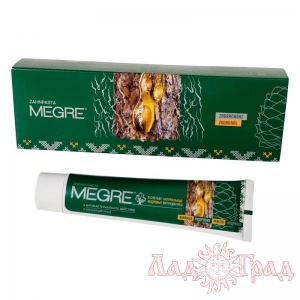 Зубная паста MEGRE с кедровым маслом и живицей