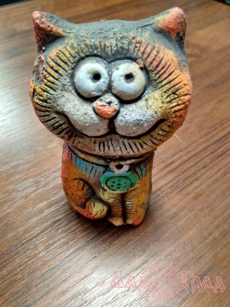 Кот-большеголов шамот