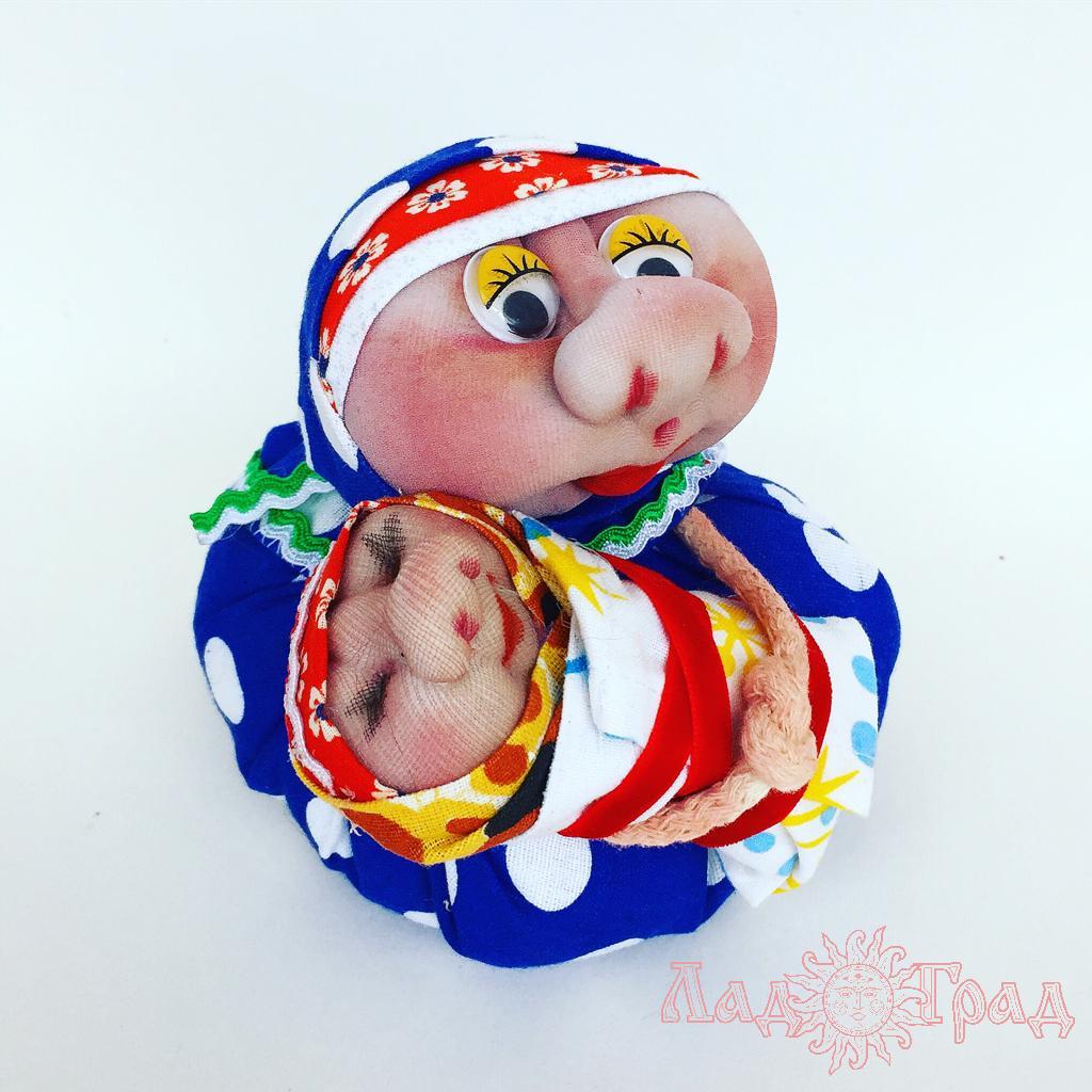 Текстильная кукла-домовой 