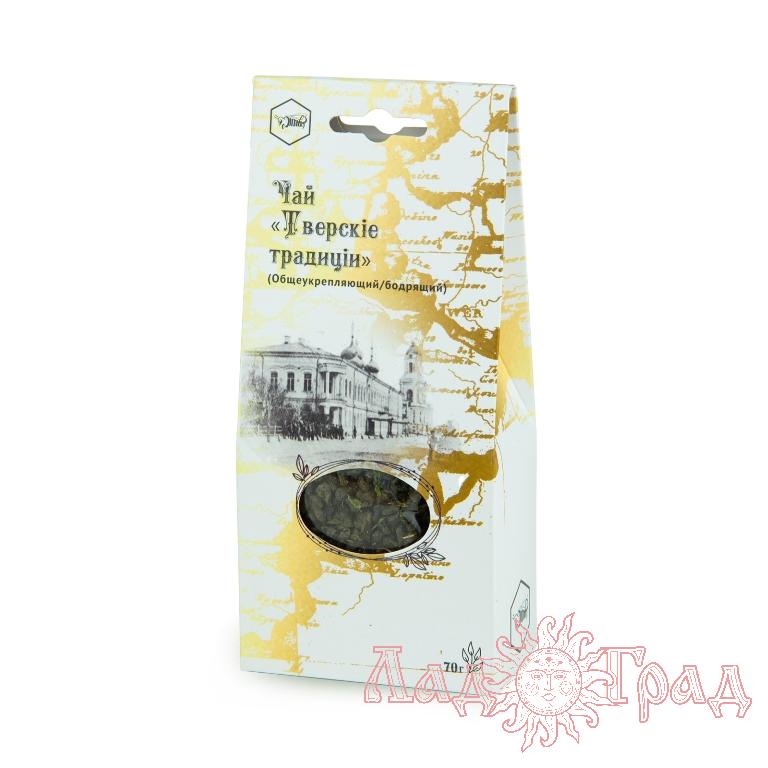 Чай с огнёвкой Тверские традиции (бодрящий) 70 гр