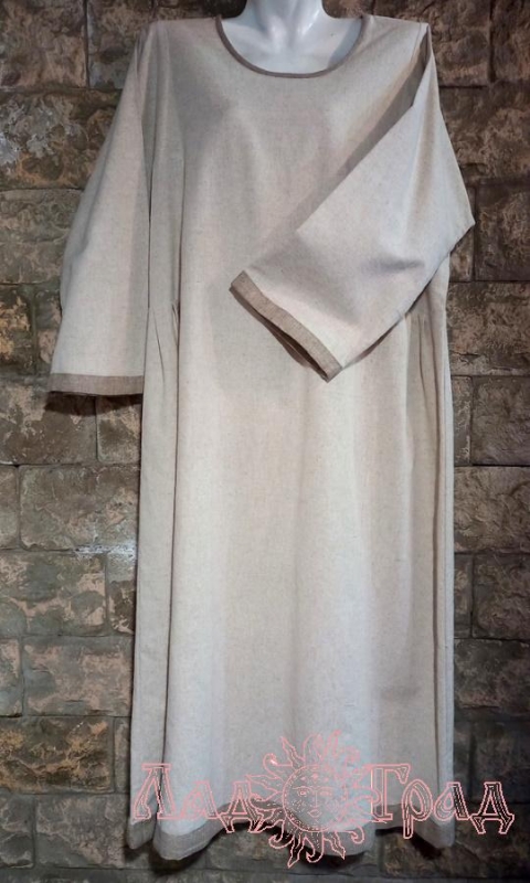 Платье женское небеленое 48-50 р-р