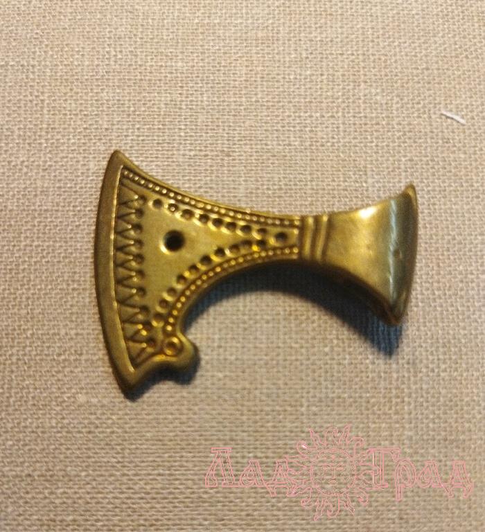 Подвес Секира ЯР47 (бронза)