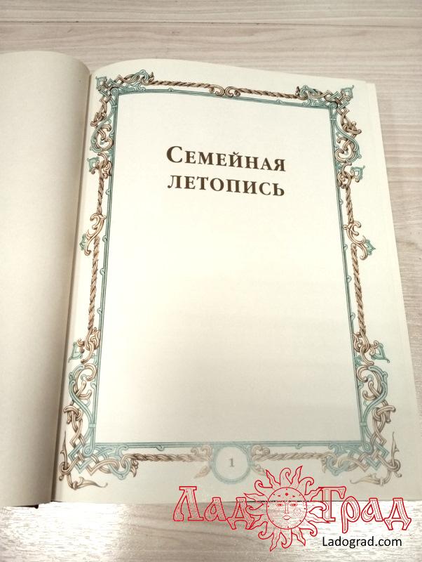 Семейная летопись (родословная книга)