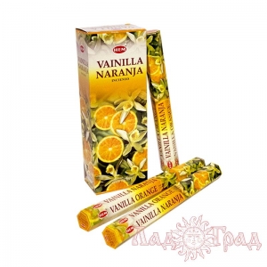 Благовоние HEM Ваниль-Апельсин Vanilla-Orange (20 пал)