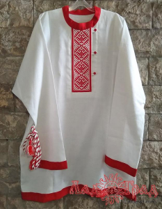 Рубаха мужская белая 