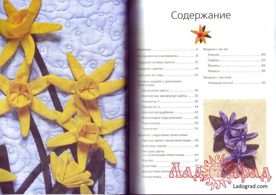 ЦВЕТЫ. Объемная аппликация / Шарон К. Бейкер