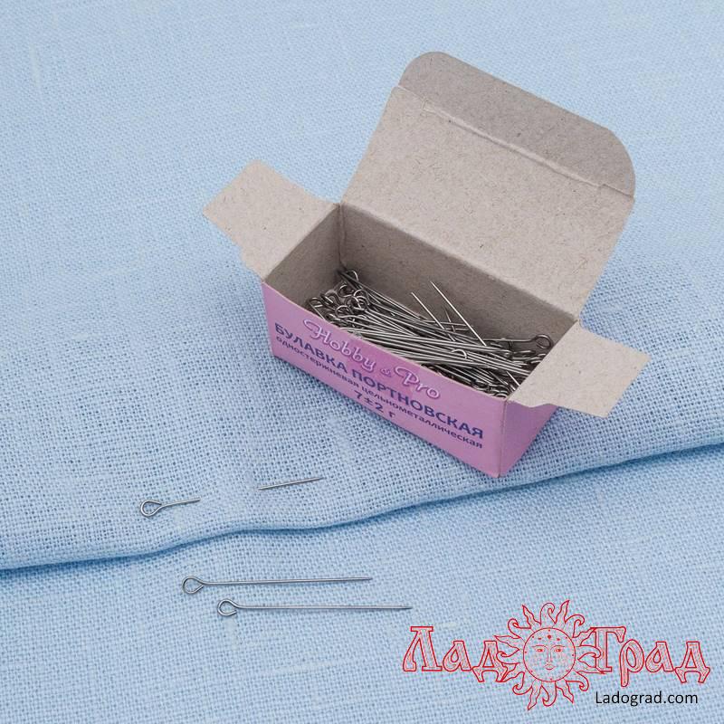 Булавки портновские петелька 28 мм, упак.7 гр. Hobby&Pro