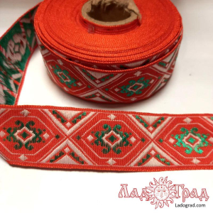 Тесьма оранж 30 мм