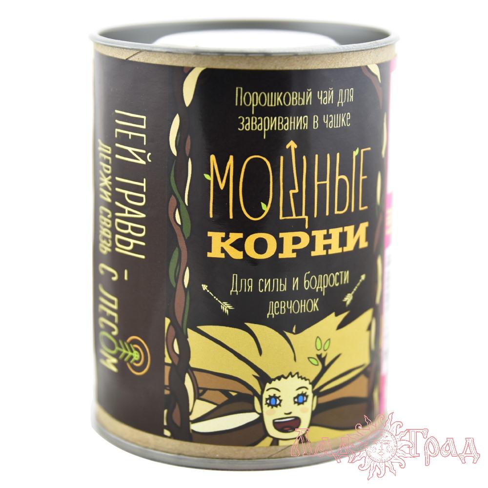 Порошковый чай МОЩНЫЕ КОРНИ женский, 100 гр
