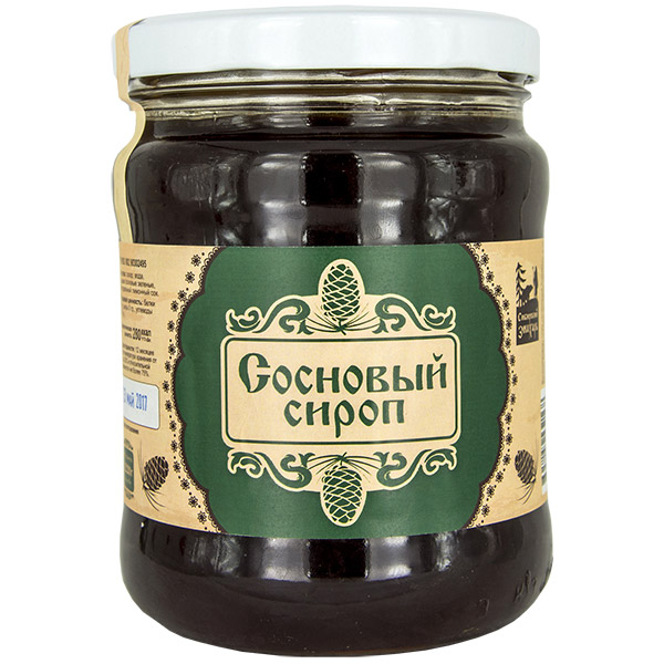 Сироп шишкового варенья (без шишек), 1000 мл, стекло