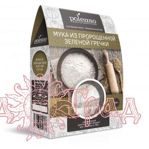 Мука из пророщенной зеленой гречки 500г/20