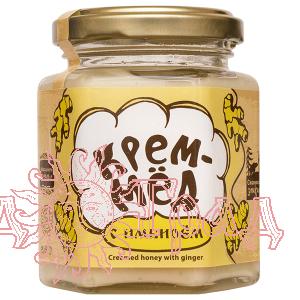 Крем-мёд с имбирём, 220 гр