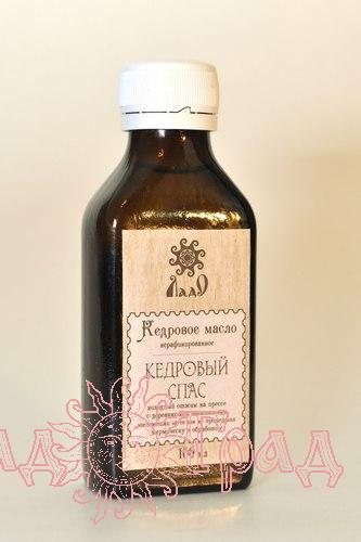Масло кедровое "Кедровый спас" экстра-качества, 100 мл, ЛадоЯр