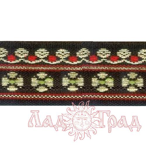 Тесьма жаккардовая 20 мм, 3913