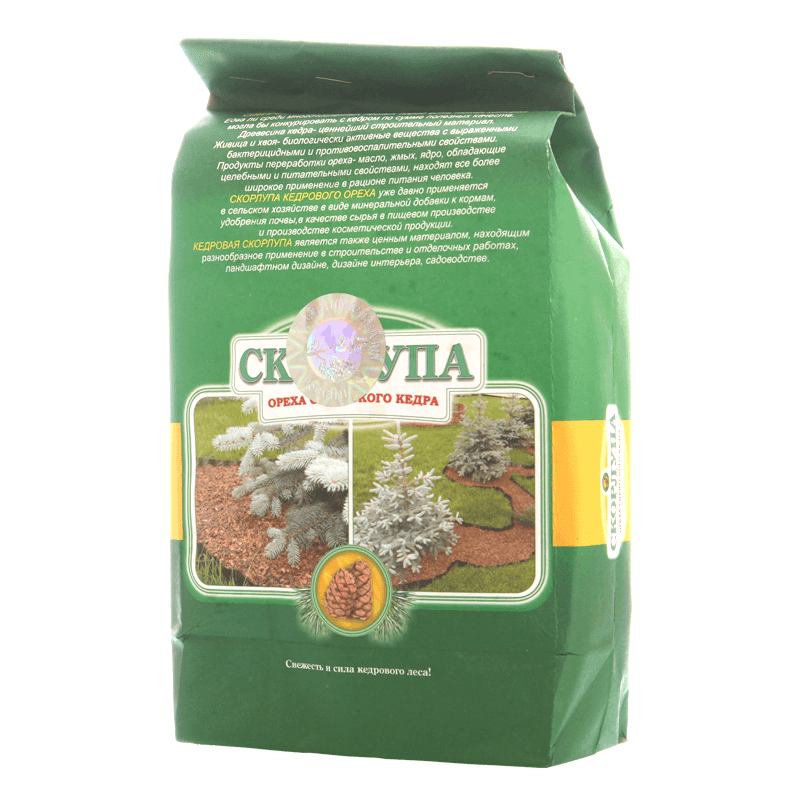 Скорлупа кедрового ореха 600 гр.