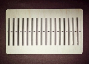 Бердо для ткачества (узкие отв.), без рисунка, 115 нитей