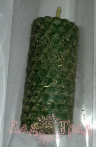 Свеча из вощины цветная 