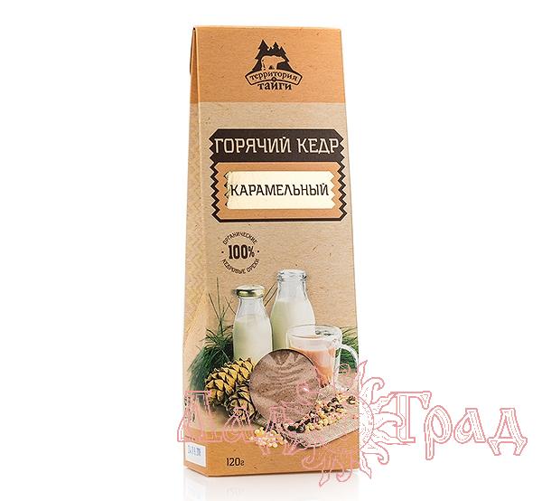 Напиток "Горячий кедр" карамельный, Территория тайги, 120 гр