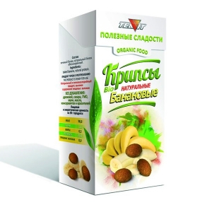 Крипсы БАНАНовые, 30 гр