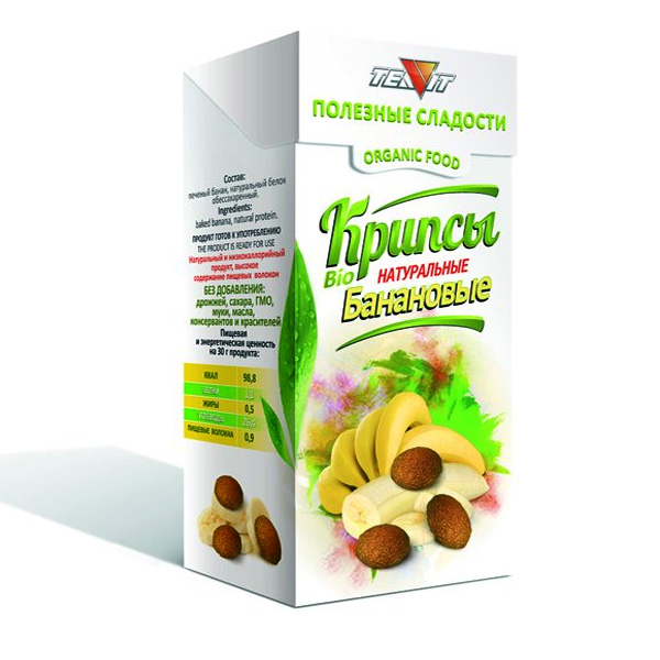 Крипсы БАНАНовые, 30 гр