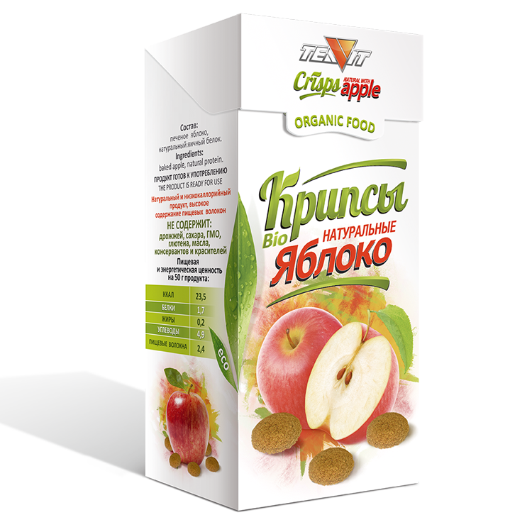 Крипсы яблочные, 30 гр