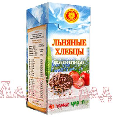 Хлебцы льняные ТОМАТ+УКРОП, 80 гр