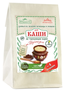 Каша из зеленой чечевицы, 175 гр