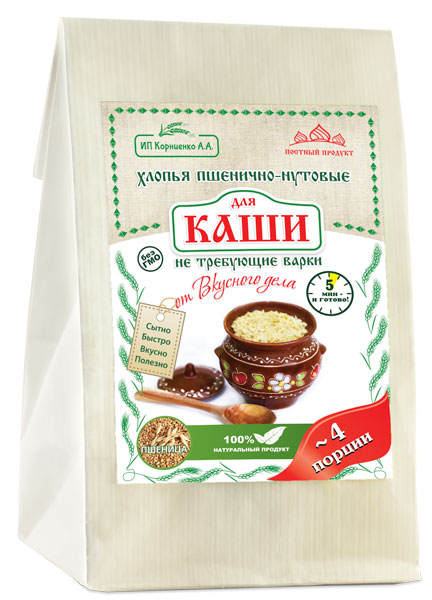 Каша пшенично-нутовая, 175 гр