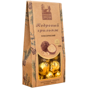 Кедровый грильяж классический, 10 шт