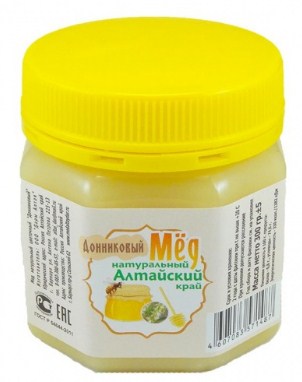 Мёд алтайский «Донниковый», 300 гр, ПЭТ