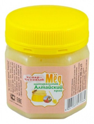 Мёд алтайский «Эспарцетовый», 300 гр, ПЭТ