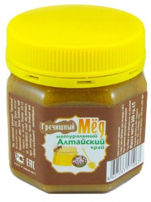 Мёд алтайский «Гречишный», 300 гр,  ПЭТ