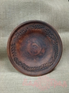 Тарелка керамическая круглая